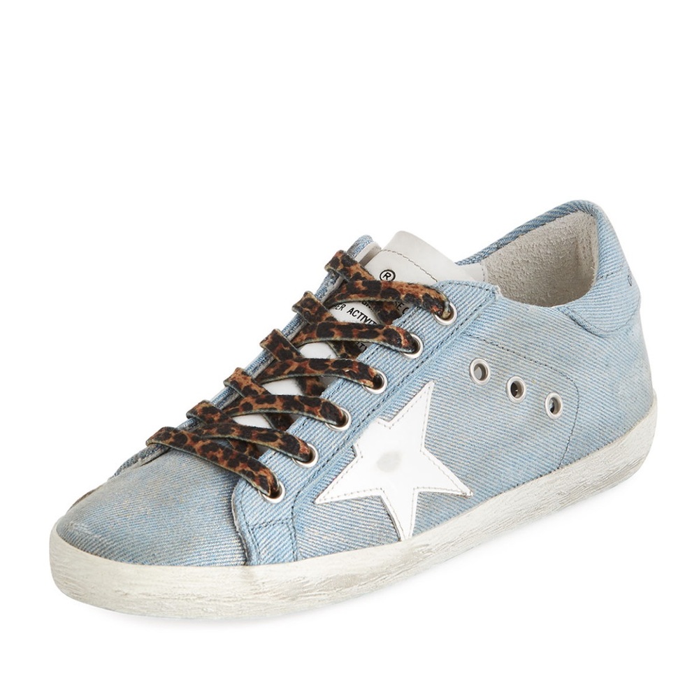 Golden Goose Denim Sneakers